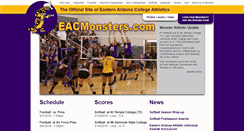 Desktop Screenshot of eacmonsters.com